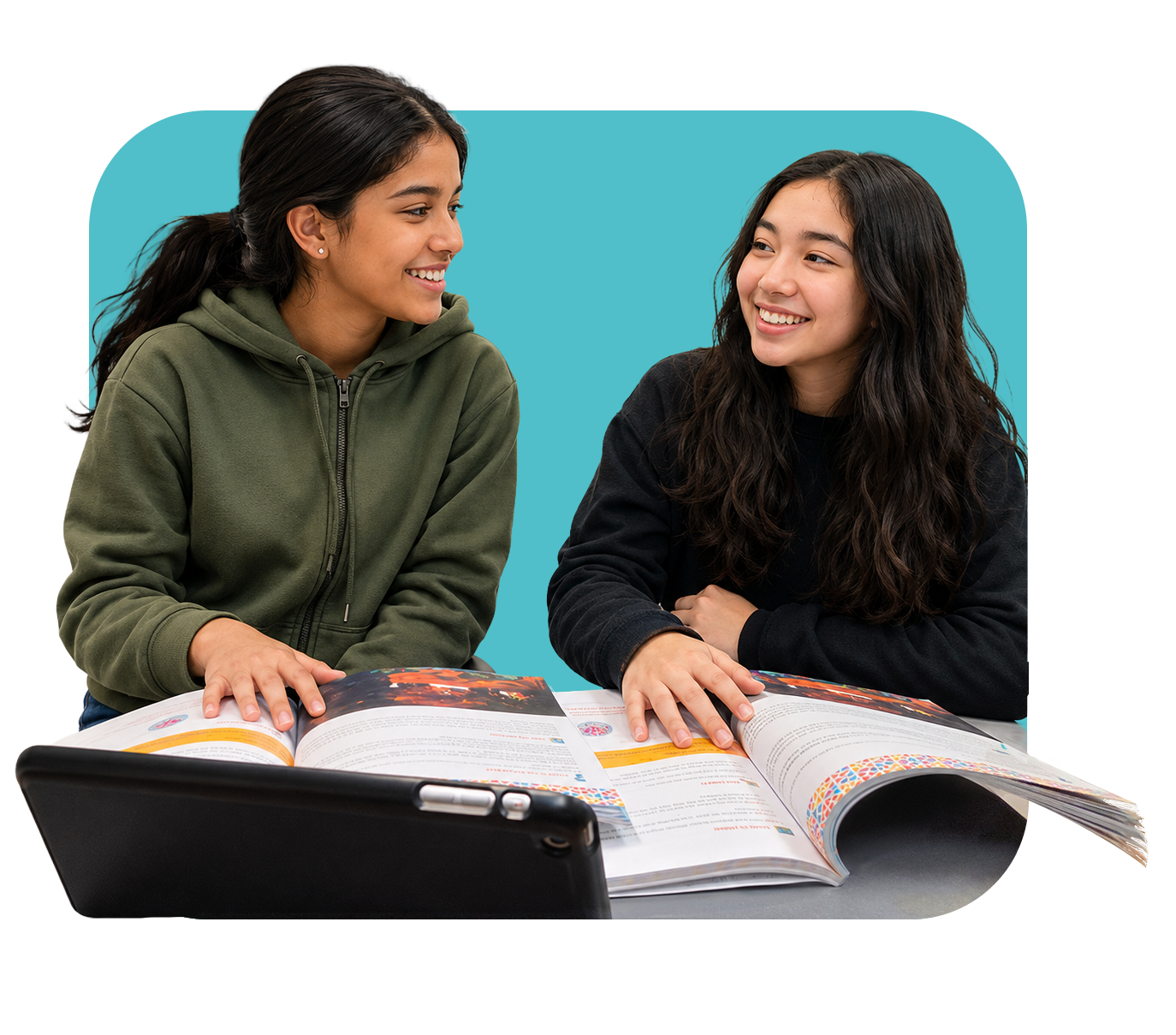 TWO STUDENTS STUDY
